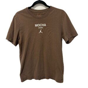Nike Air Jordan Mocha 555088 T-Shirt Brown Men's Medium - Matches AJ1